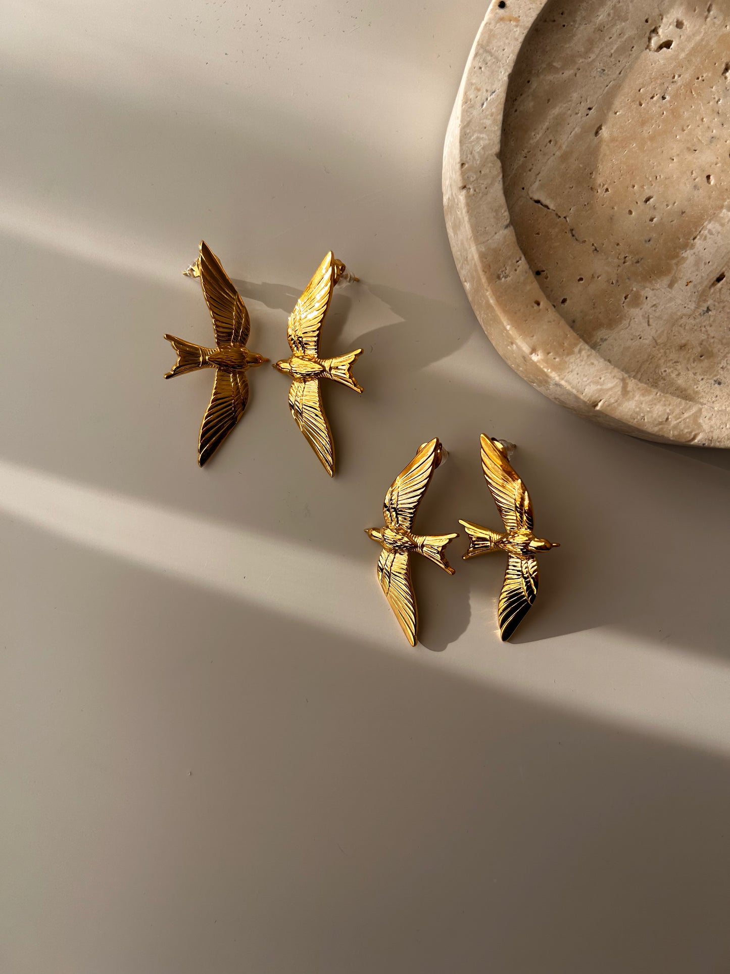 Swallow earrings