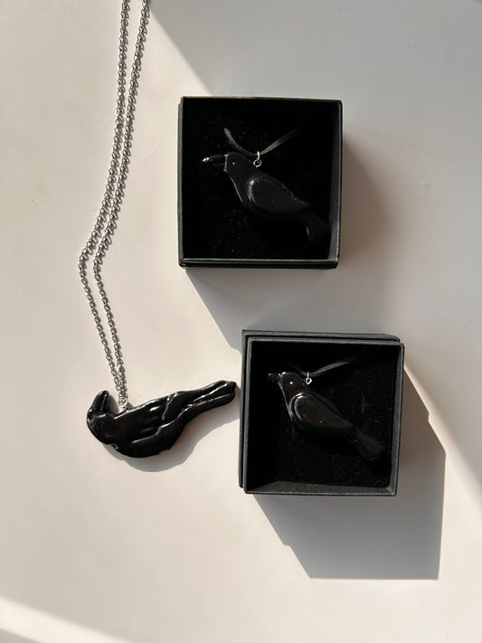 Black Crow Pendant