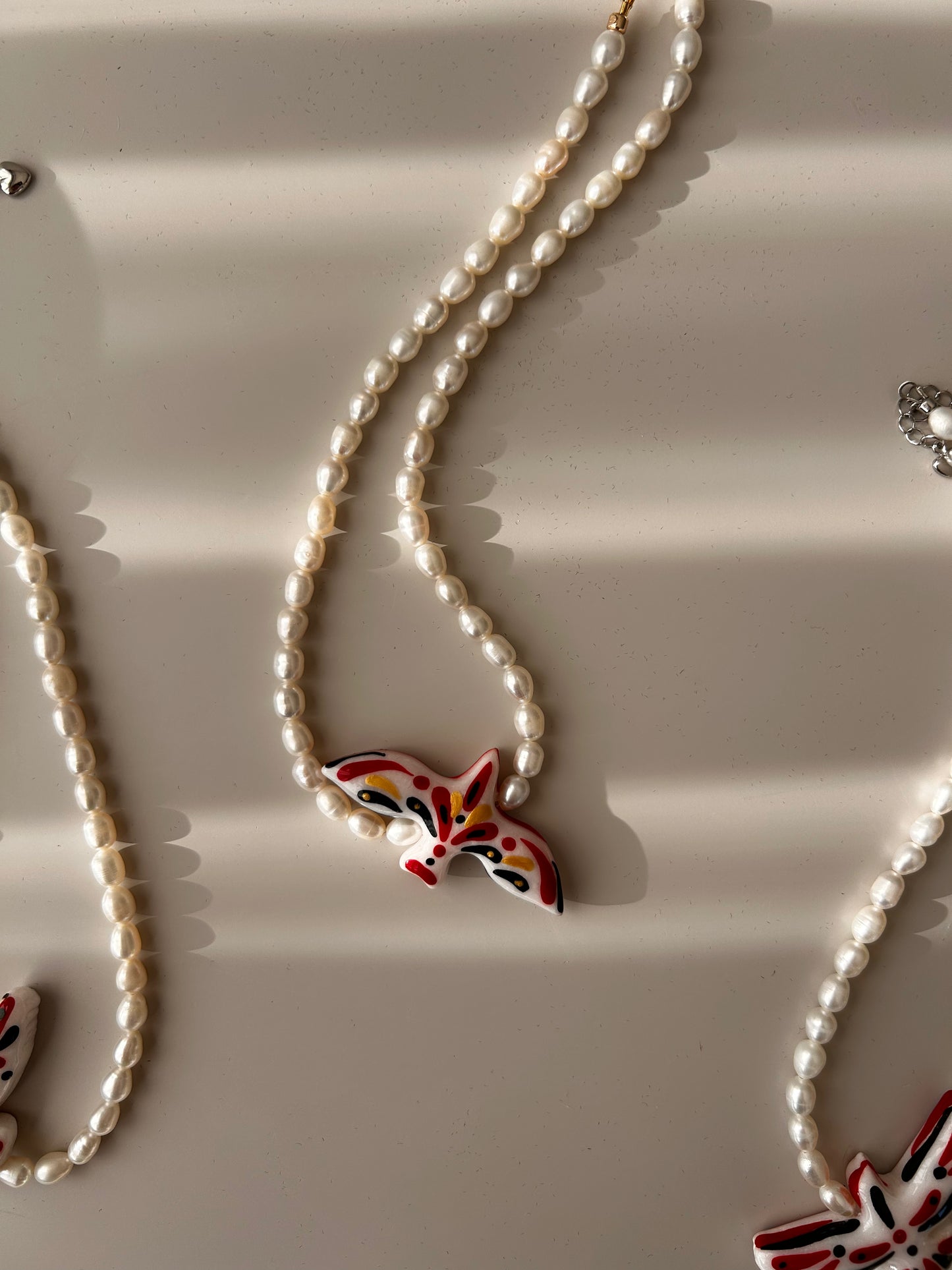 Necklace 'Bird of wild'