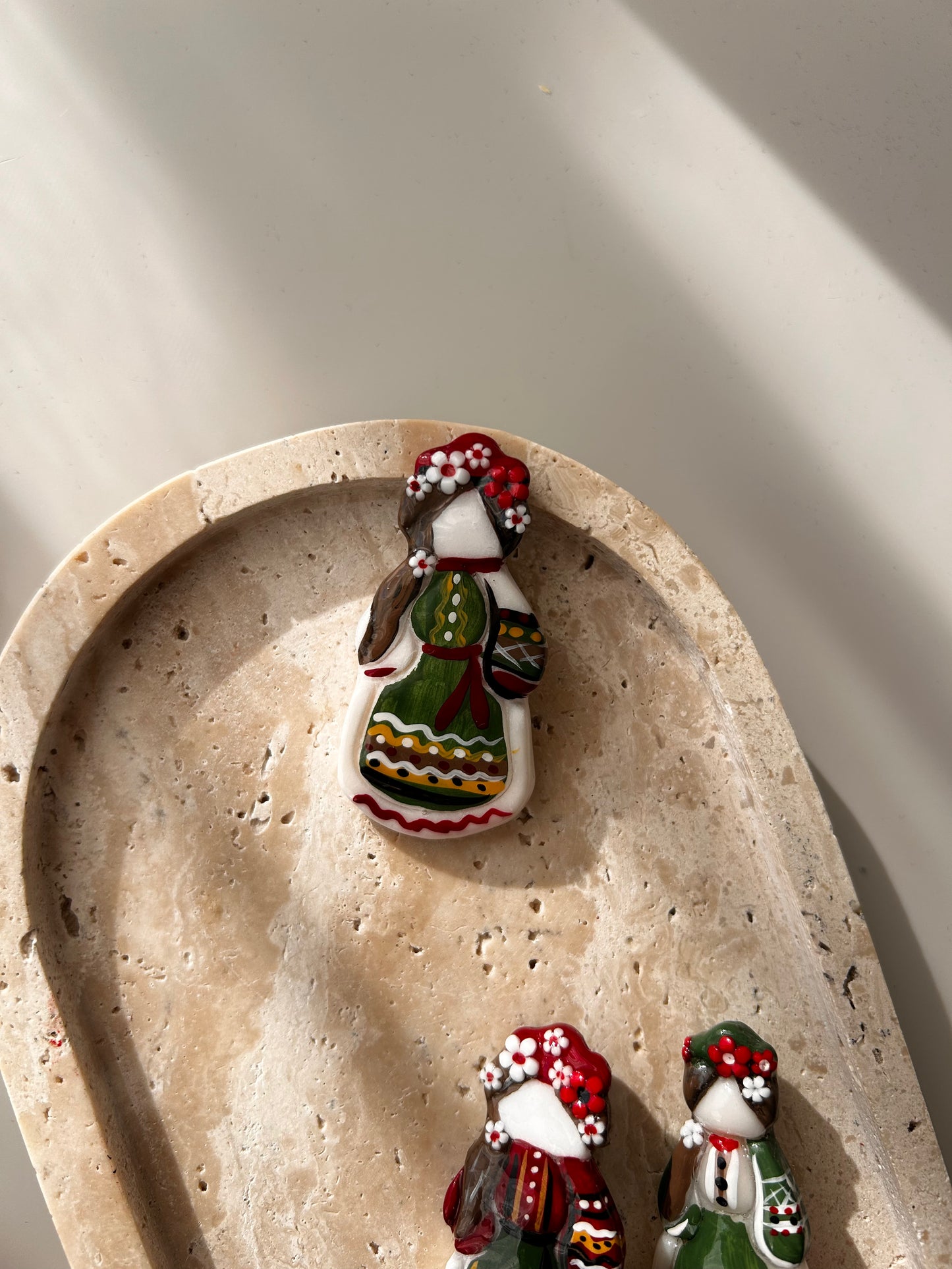 Motanka Brooch