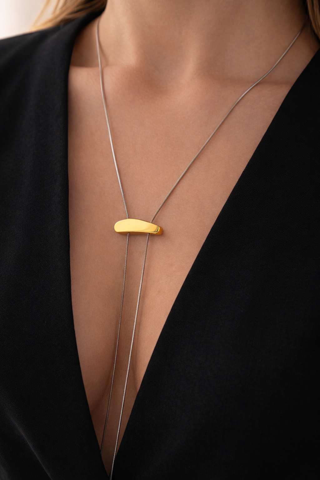 Minimalist Lariat Necklace
