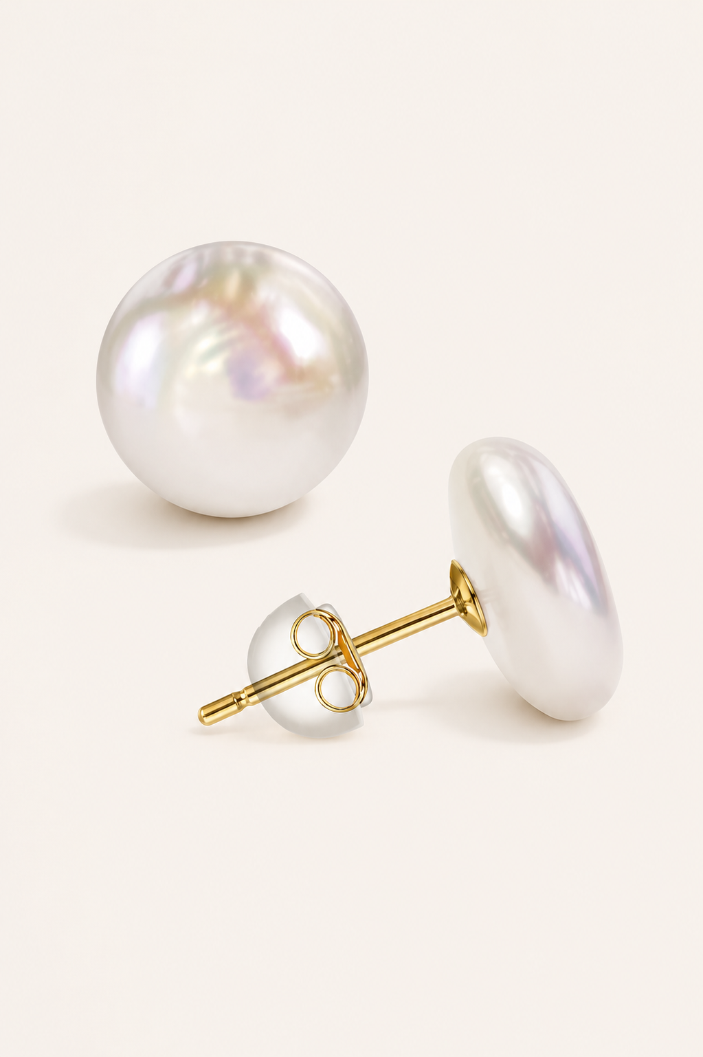Pearl Stud Earrings