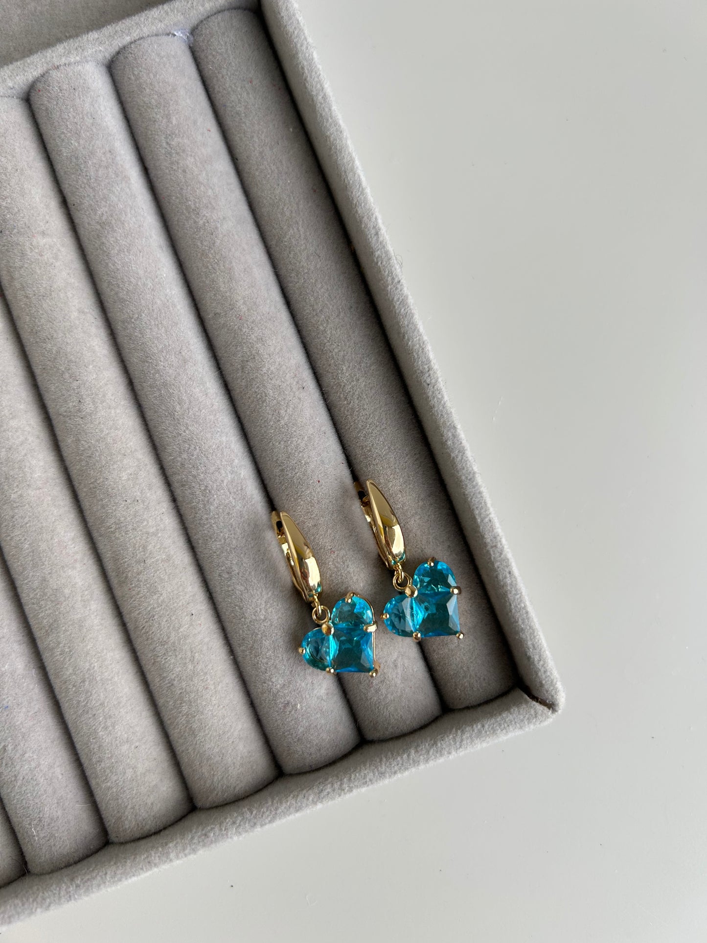 Gold plated earrings