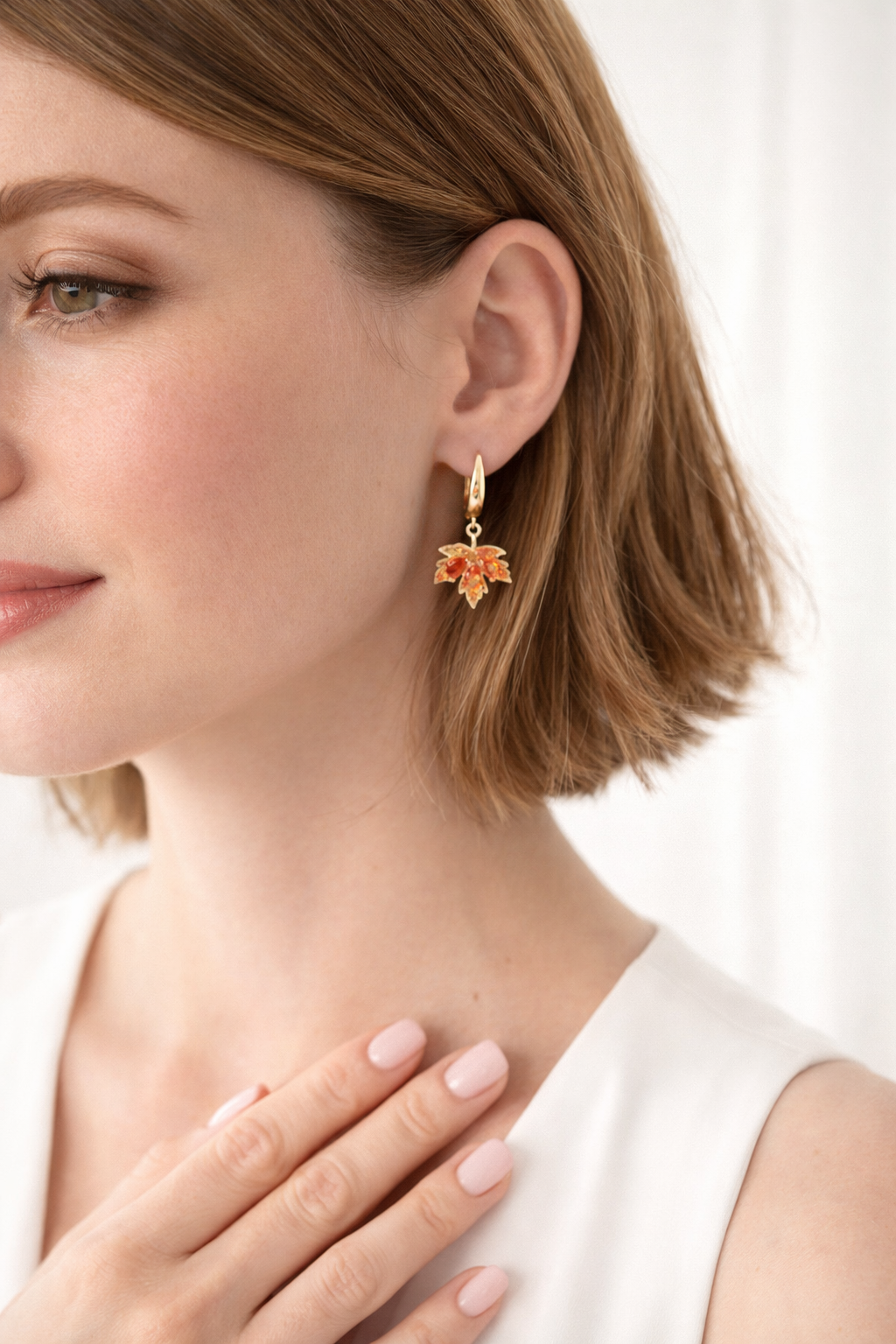 Canadian Leaf Earrings