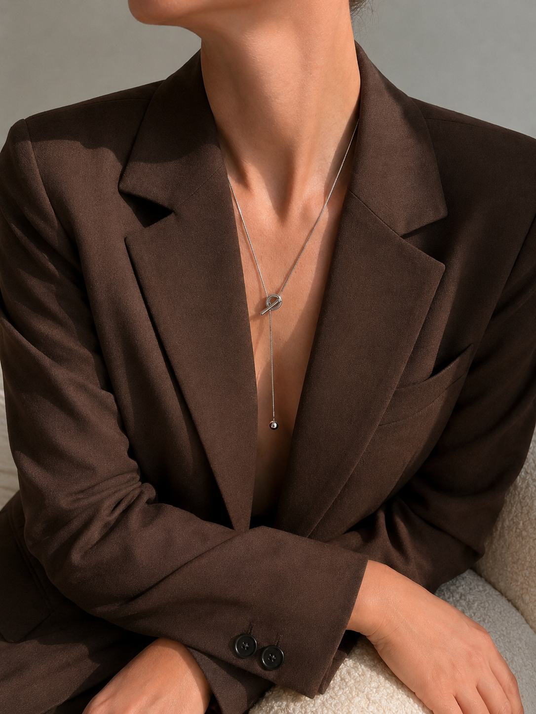 Toggle Lariat Necklace